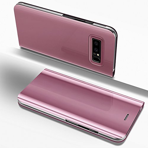 Phezen galaxy note 8 case, luxury mirror makeup case pl…