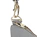 Travelon Anti-Theft Signature Slim Crossbody Bag, Pewter