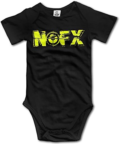 NOFX American Punk Rock Band Kids Boys Girls Baby Onesie Clothes Short Sleeve