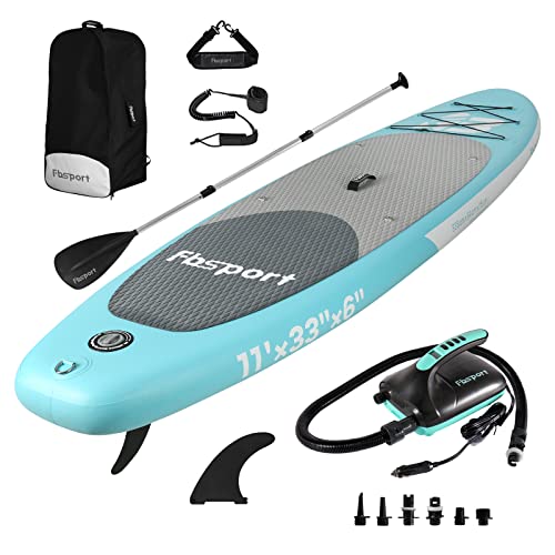 FBSPORT 11'×33"×6" Paddle Boards w/Electric