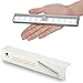 Zeroedge Stick-on Anywhere Portable 10-LED Wireless Motion Sensing Closet Cabinet LED Night Light/Stairs Light/Step Light Bar (Battery Operated)