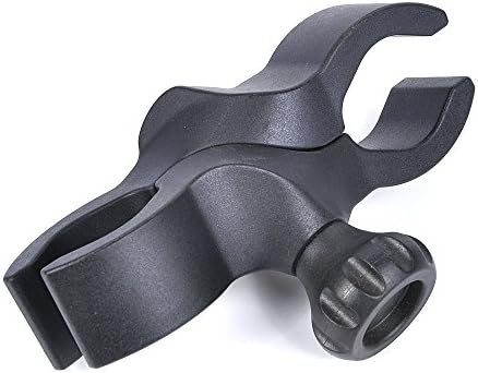 Calitte Bicyle Light Mount Cross Shape Quick Release Adjustable High Hardness Plastic Bike Lamp (Pack 1 Piece)