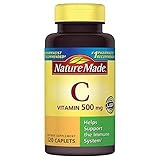 Nature Made Vitamin C Dietary Supplement Caplets, 500mg, 120 count