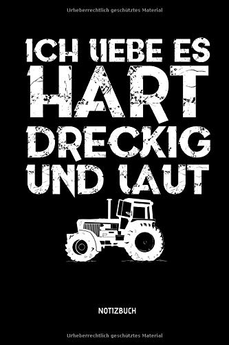 Ich Liebe Es Hart Dreckig Und Laut Notizbuch Lustiges