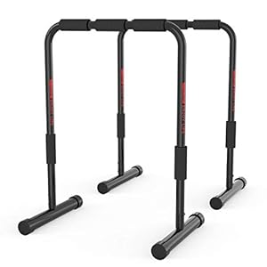 ZSCKJ Dip Barren Draagbare Dip Station Fitness Bar wordt gebruikt voor push-up-spiertraining, professionele…