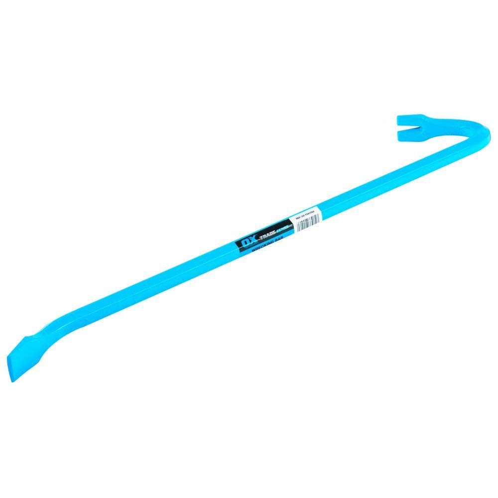 OX OX-T091024 Trade Wrecking Bar, Blue, 600 mm