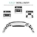 MoKo Christmas Band Compatible with Fitbit Charge 2, Soft Silicone Adjustable Replacement Sport Strap Band for Fitbit Charge 2 Heart Rate + Fitness Wristband, Skull