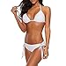 Century Star Women Tie Side Bottom Padded Top Triangle Bikini String Bathing Suit Two Piece Swimsuit