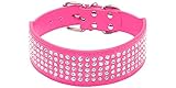 Beirui Rhinestones Dog Collars - 2