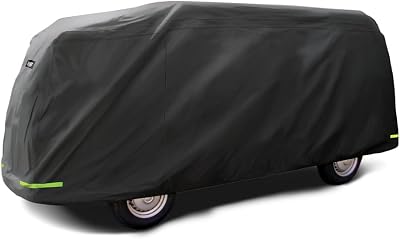 Maypole Campervan Cover VW T2 4-Ply Breathable Water Resistant Grey Reflectors
