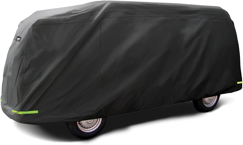 Maypole Campervan Cover VW T2 4-Ply Breathable Water Resistant Grey Reflectors