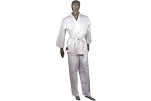 Pine Tree Sangmoosa Middleweight 7 oz Student Karate Uniform, White