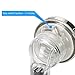 RUNYUE High Pressure Handheld Shower Head, Universal Shower Head Size Connect, Water Saving High Pressure SPA Massage, 3-Way Shower Modes Softens Hard Water (shower head)
