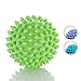 sport2people Rubber Yoga Massage Balls - Spiky and Lacrosse Balls to Improve Reflexology and Mobility - Deep Tissue Foot Massager, Trigger Point Roller for Myofascial Release and Plantar Fasciitis
