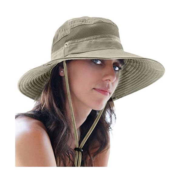 GearTOP Wide Brim Sun Hat for Men and Women Mens Fishing Hat with UV
