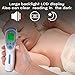 Forehead Thermometer, Digital Thermometer Non Contact Medical Infrared Thermometer for Fever, 3 Modes Body/Surface/Room Baby Thermometer, LCD Display Infrared Thermometer