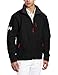Helly Hansen Men's Crew Midlayer Fleece Lined Waterproof Windproof Rain Jacket, 990 Black, Medium