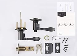 Amazon Basics Shelby Door Lever with