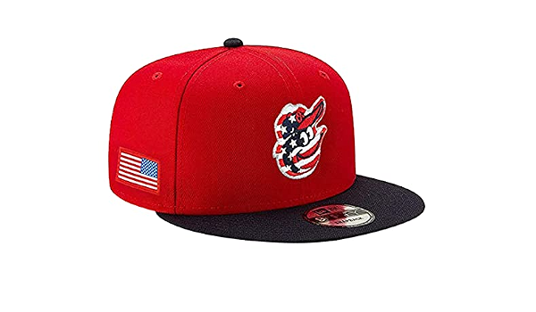 American Flag Snapback Hat, Adjustable 