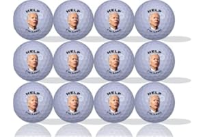 GBM GOLF BALL MANUFACTURERS Help I'm Lost Joe Biden Golf Balls 12 Pack • Great Gift Idea | Gift for Golfer | Novelty Golf Balls | Golf Humor | Gift for Dad | Funny Golf Accessories