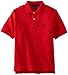 U.S. Polo Assn. Boys' Classic Polo Shirt, Engine Red, 14/16