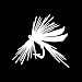 Fly Fishing Lure Hook - Vinyl Decal Sticker - 4