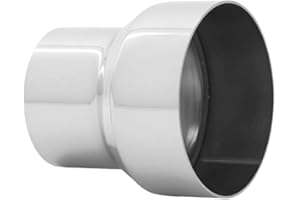 A ABIGAIL Universal 3" OD to 4" OD Exhaust Pipe Adapter Connector Reducer 304 Stainless Steel 3.0 Inch to 4.0 Inch 3" OD to 4" OD kit