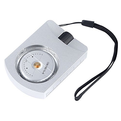 ANATA Professional Aluminum Alloy Clinometer with Nylon Pouch (C-4 Clinometer Compass)