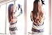 DPIST® Wigs for Women Korean Fancy Long Healthy Hair Wig+wig Cap Light Brown