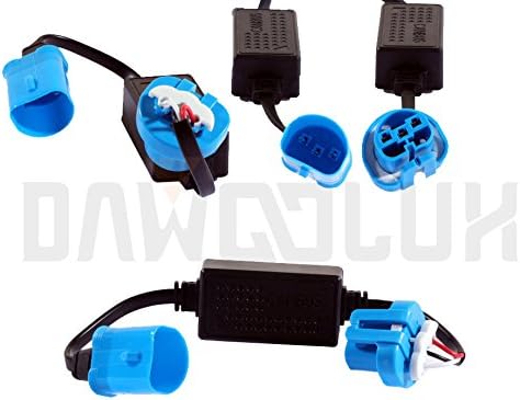 9007 LED Headlight Canbus Error Free Anti Flicker Resistor Canceller Decoder, 2pc