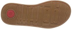 FitFlop F-Mode Leather/Cork Flatform Toe Post