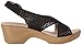 Dansko Women's Jacinda Flat Sandal, Black Nubuck, 40 EU/9.5-10 M US