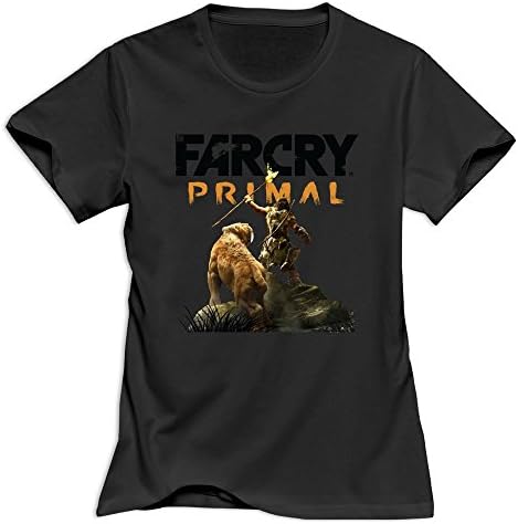 Bamwind Female Far Cry Primal T-Shirt Customized Causal US Size M Color Black