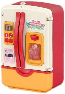 Amazon Co Jp Hscw 子供シミュレーション冷蔵庫おもちゃセット子供ふりのロールプレイおもちゃ家電厨房のおもちゃ食べ物教育玩具誕生日プレゼント子供男の子女の子3 12 Color ピンク ホーム キッチン
