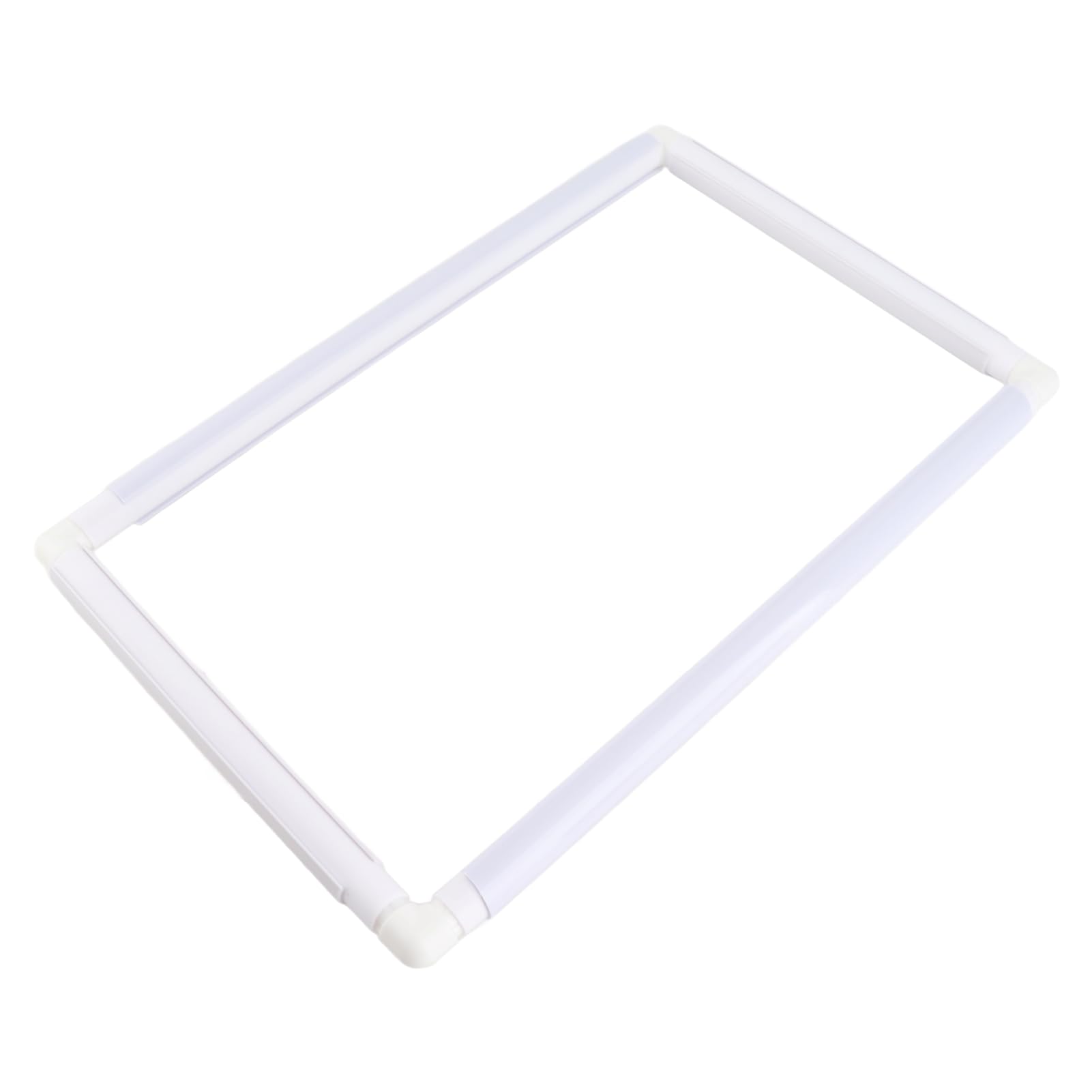 Cross Stitch Frames,Square Rectangle Plastic Clip Embroidery Frame Lap Frame Embroidery Cross Stitch Fabric Needlepoint Tools DIY Craft Tools for Cross Stitch and Craft(43.1 * 27.9cm)