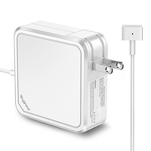 Macbook Pro Charger, SkyGrand Replacement 60W Magsafe 2 T-Tip Connector AC Power Adapter Charger for Macbook Pro with 13-inch Retina display (Made After Late 2012)