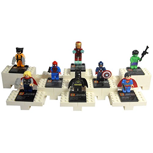 8 Pcs The Avengers Marvel Super Heroes Series Mini Action Building Figures