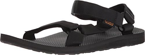 teva original universal urban tech sandals in black