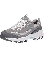Skechers Women's D'Lites Memory Foam Lace-up Sneaker