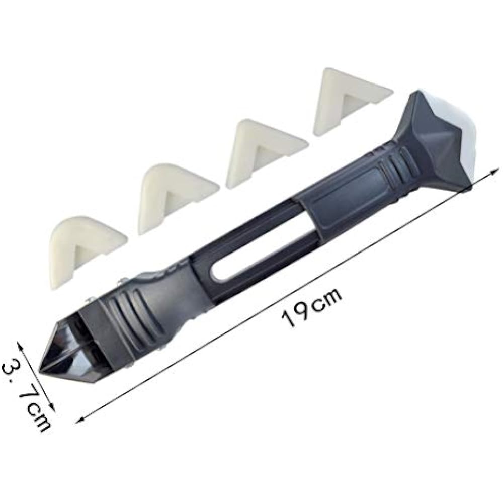 Caulking Guns 18 Pieces Tool Kit, 3 Tools Silicone Sealant Finishing