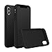 RhinoShield Full Impact Protection Case Compatible with [iPhone X] | SolidSuit - Military Grade Drop Protection, Supports Wireless Charging, Slim, Scratch Resistant - Carbon Fiber Texture