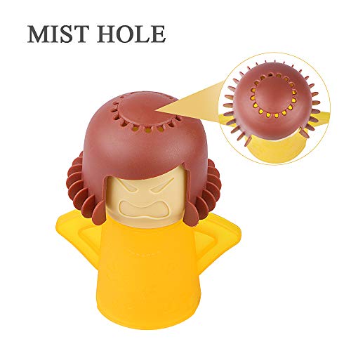 image for mixigoo Angry Mom Microwave Cleaner - Angry Mom Mad Creay Mama Microwa