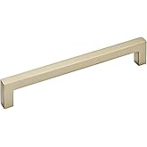Amerock | Cabinet Pull | Golden Champagne | 6-5/16 inch (160 mm) Center to Center | Monument | 1 Pack | Drawer Pull | Drawer 