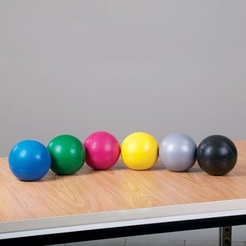 Clinton Soft Grip Weight Balls - 5lbs Gray