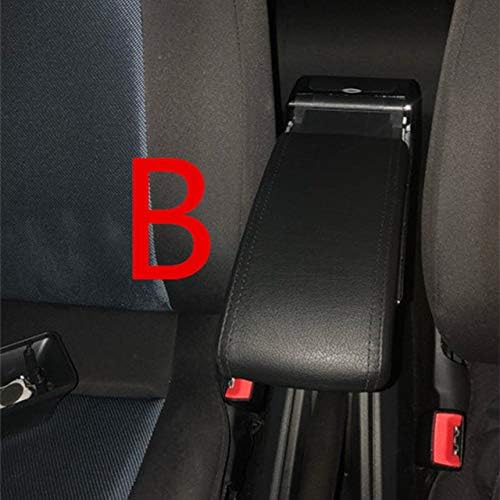 QFWCJ For Kia Rio 2012 2016 Center Centre Console Storage Box Armrest Arm Rest Rotatable UB 2013 2014 2015