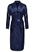 Avidlove Men Robes Long Satin Bathrobe Lightweight Sleepwear
