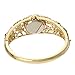 Womens Quartz Gold Flower Wrist Watch Iced Out Crystal Bracelet, Casual Fashion Watches