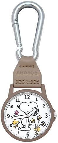 フィールドワーク 懐中時計 アナログ スヌーピー バッグチャーム ウォッチ ローリングハンド 白 文字盤 Pnt017 2