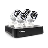 Swann Security-in-a-Box Complete 8 Channel Security Monitoring System with 4 Cameras (SWDVK-HDHOMK84)