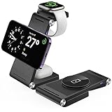 GEJIUCAI Magnetic Wireless Charger Stand, 3 in 1